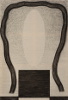 Uhlová kresba na plátně, 195 x 130 cm