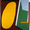 Olej na plátně, 200 x 200 cm